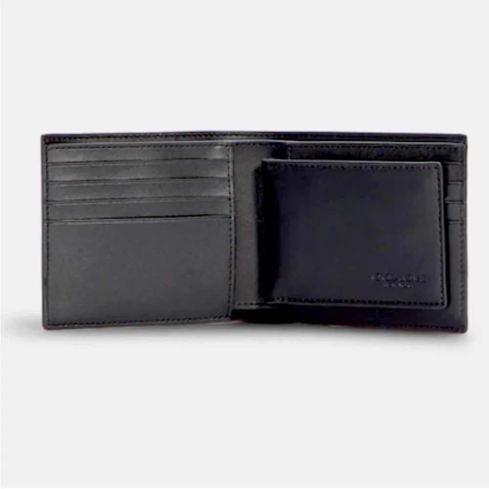 NWT Coach gift set 3 in one Men’s wallet - Picture 6 of 6
